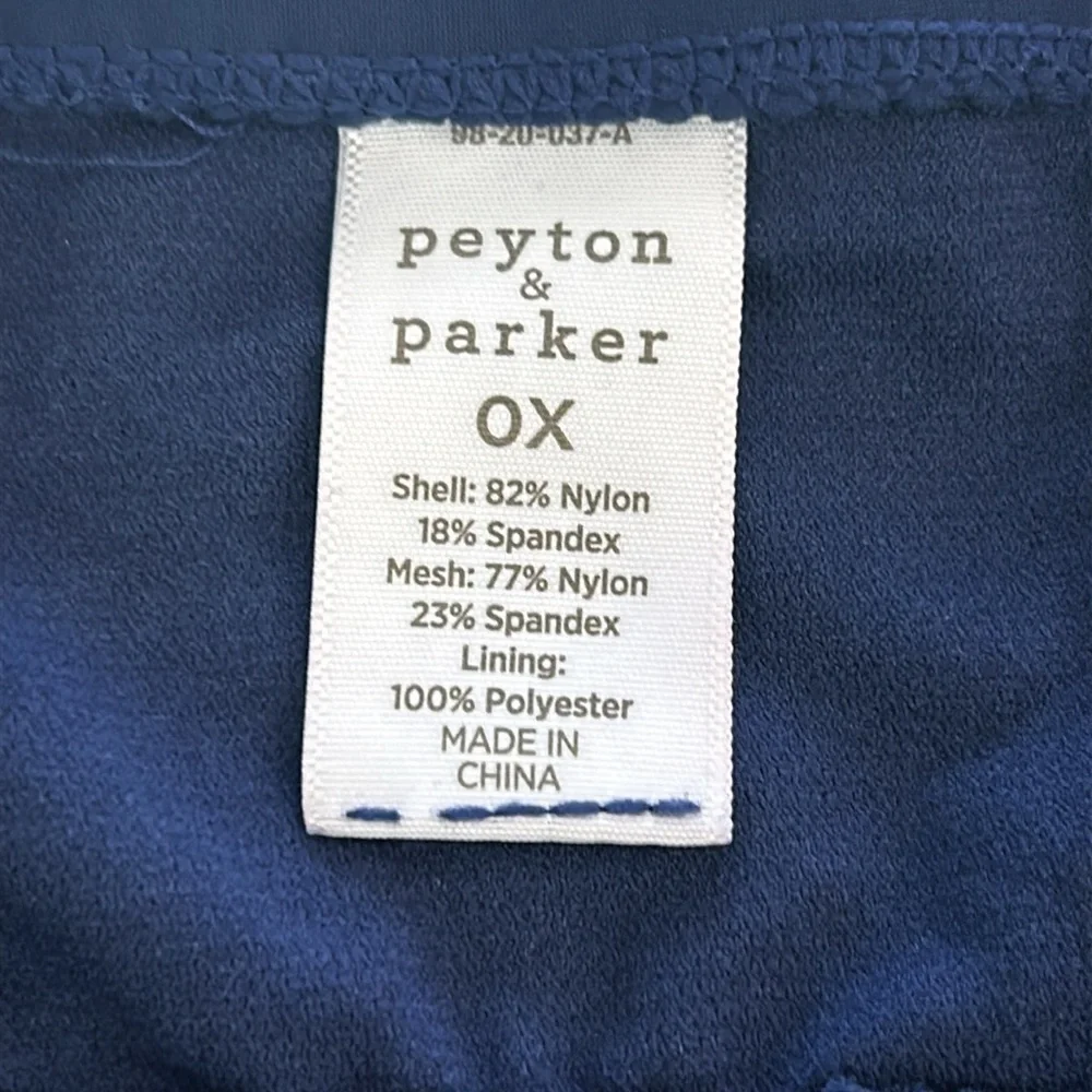 Peyton & Parker navy blue bikini swim bottoms size OX NWOT